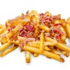 Patate fritte+bacon e cheddar
